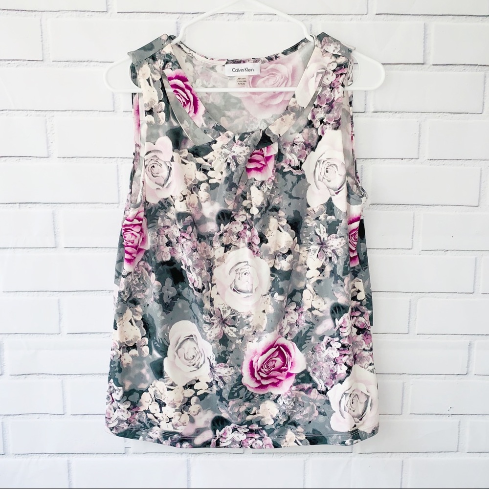 Calvin Klein Floral Tanktop